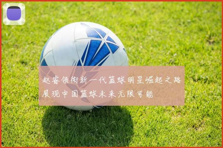 赵睿领衔新一代篮球明星崛起之路展现中国篮球未来无限可能